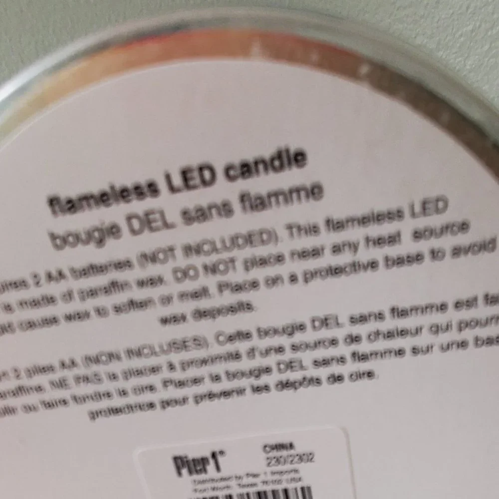 Pier 1~ Luminated Ocean Scented LED